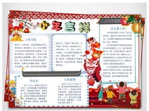 小年小报春节年俗新年习俗传统文化手抄小报素材模板图片worddoc下载41.57mb其他大全节日手抄报
