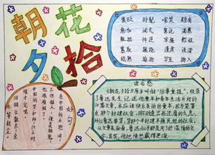朝花夕拾手抄报一