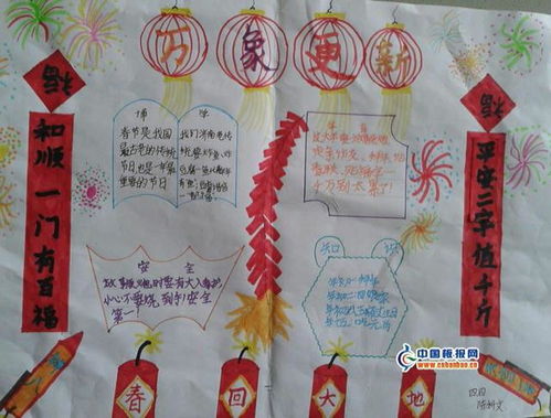 新年新畅想手抄报