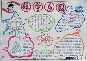 北京小学一年级数学小报图片