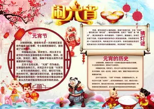 元宵节手抄报新年狗年闹元宵电子小报图片素材psd模板下载31.33mb元宵手抄报大全节日手抄报