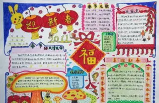 新年手抄报图片内容