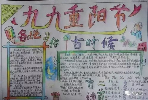 最实用的重阳节手抄报素材来啦各位家长快来收藏