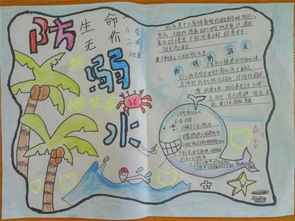 南阳市第三十七小学示范区溧河店小学组织开展珍爱生命,预防溺水手抄报制作比赛
