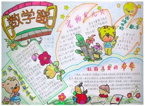 北京小学二年级下册数学小报