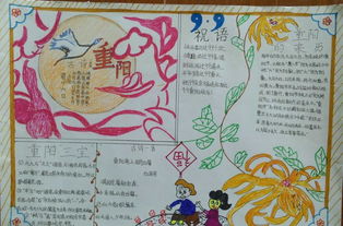 关于重阳节的手抄报资料