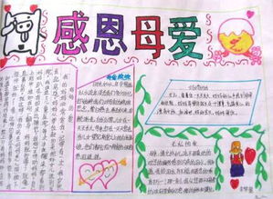 感谢母亲的一幅画一年级