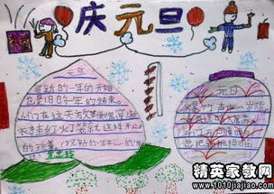 庆元旦黑板报古诗