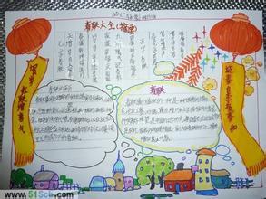小学生对联手抄报图片大全
