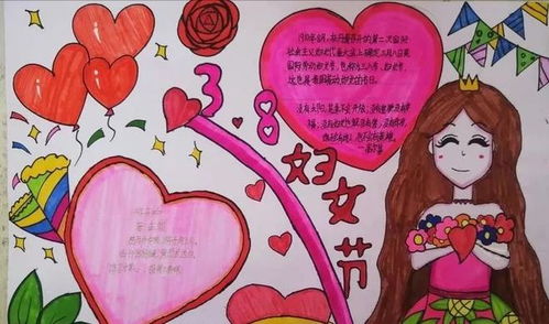 朔州市第二小学校举办庆祝三八国际劳动妇女节手抄报展示活动