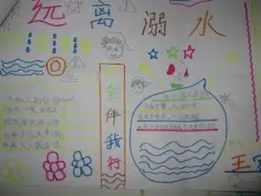防溺水手抄报要图片