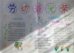 五一劳动节的手抄报