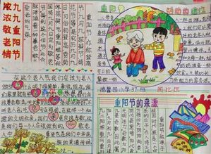 重阳节手抄报重阳节的演变