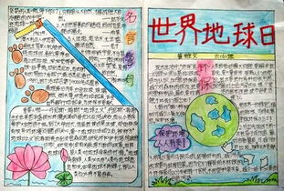 世界地球日20字
