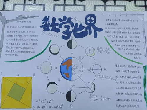 邯郸四中开展数学手抄报活动