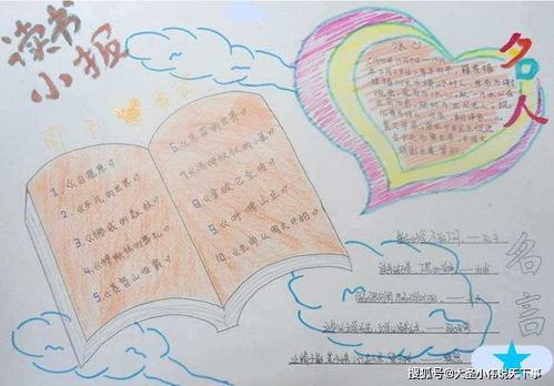 世界读书日全民读书手抄报图片世界读书日优秀作文