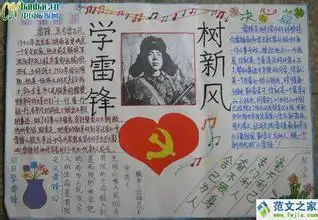 学雷锋手抄报用什么插图,急求急求