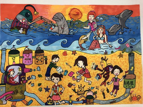 让城市更美好垃圾分类从我做起普陀区举行青少年环保创意绘画作品比赛