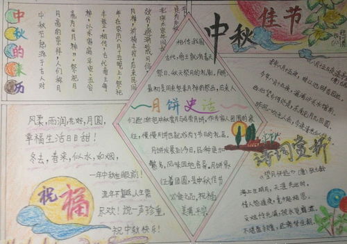 中秋佳节手抄报图片大全2