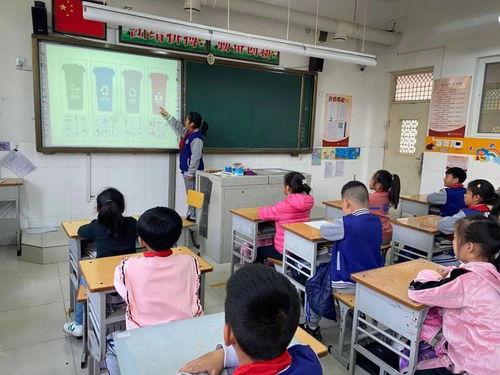 小手拉大手,垃圾分类减量古城实验学校队员在行动