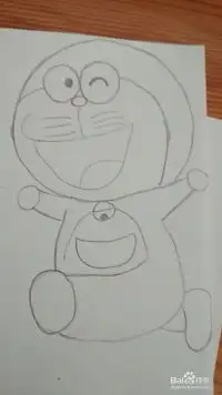 多妈简笔画哆啦a梦
