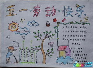要劳动最快乐的手抄报而且最简单的手抄报