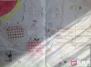 劳动节手抄报图片,劳动