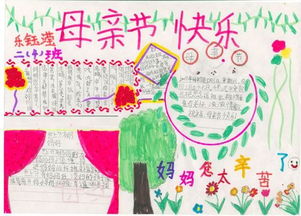 母亲节手抄报送给妈妈的礼物