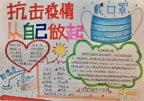 唐山遵化中小学生争当防疫小先锋作品展