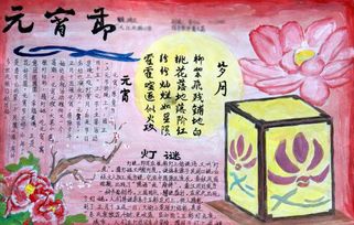 2016元宵节手抄报内容中国式的情人节