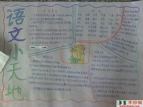 三年级语文手抄报