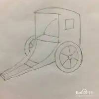 骆驼祥子黄包车简笔画怎么画