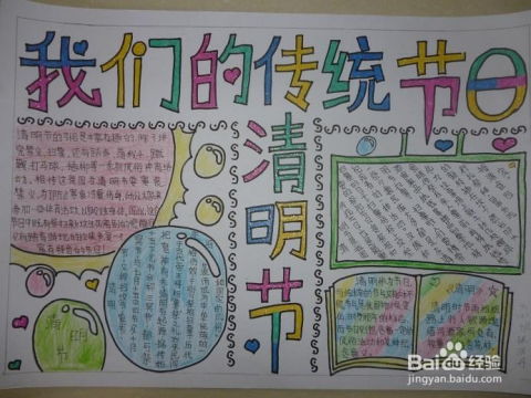 清明节的手抄报怎么做
