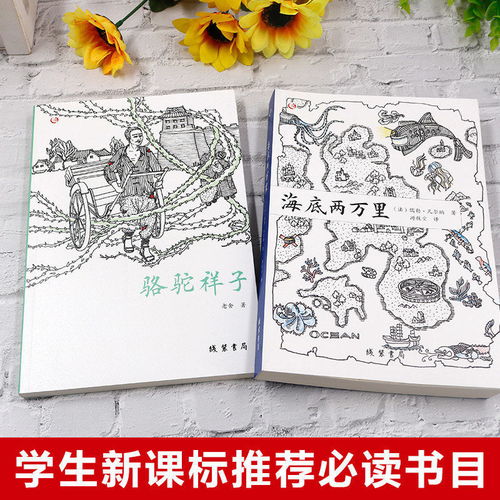 骆驼祥子海底两万里七年级下册原著正版老舍初中课外阅读必读书目