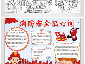 消防安全小报防火防灾安全教育手抄小报图片素材消防安全手抄报大全psd模板下载17.81mb安全健康手抄报