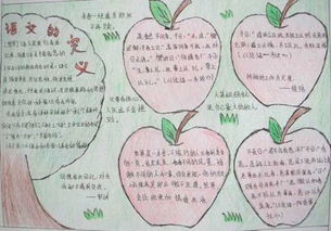 手抄报我爱语文要图片