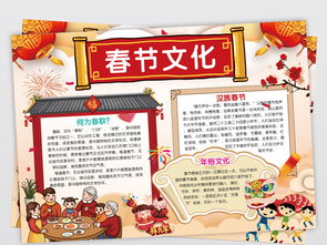 新年春节年俗文化黑白线描手抄报图片素材psd模板下载96.14mb元旦手抄报大全节日手抄报