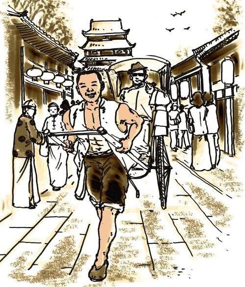 老舍骆驼祥子被生活捉弄的祥子