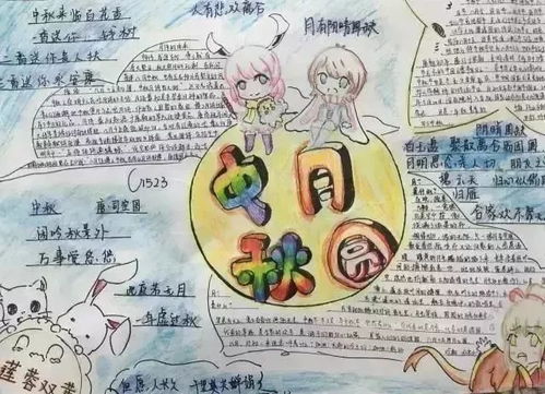 我猜这些中秋节手抄报的素材及模板,你们用得上