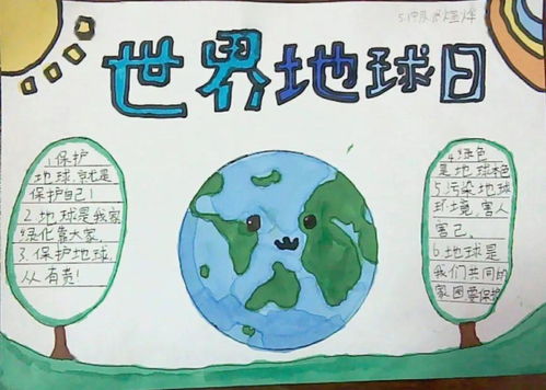 爱护地球妈妈,守护美丽家园济南高新区第二实验学校世界地球日系列活动
