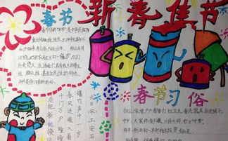2020春节手抄报图片