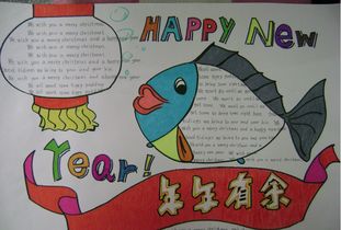2016迎新年手抄报素材