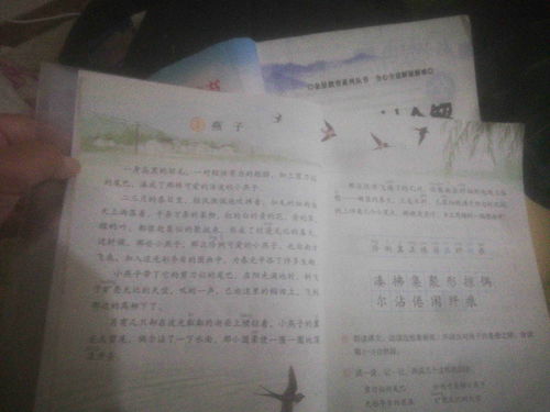 这小学三年级下册语文第二课燕子有关联词句子吗