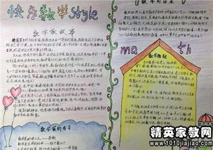 数学手抄报数学家的故事