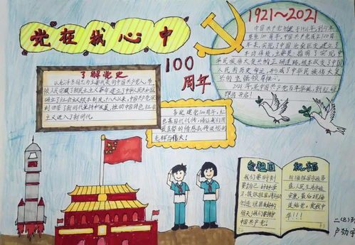 新世纪学校举办红色主题阅读传承红色基因主题书画手抄报比赛