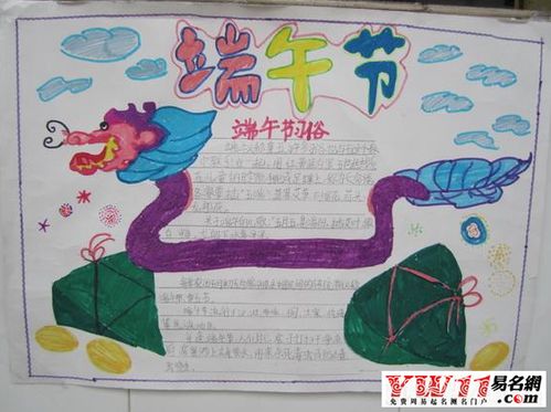 端午节手抄报内容最新