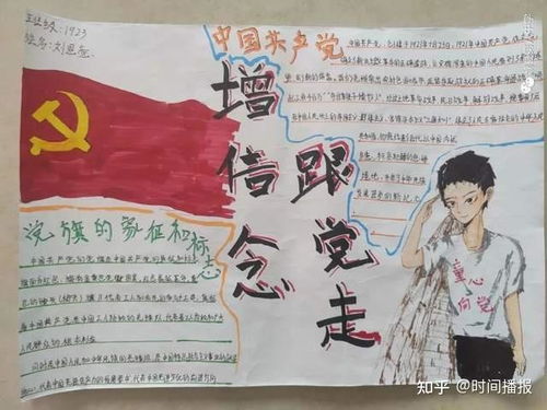 魏县第八中学开展献礼建党100周年手抄报评比活动