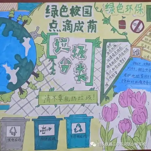 保护生态环境共建绿色校园包铁二中举办保护环境你我同行主题系列活动