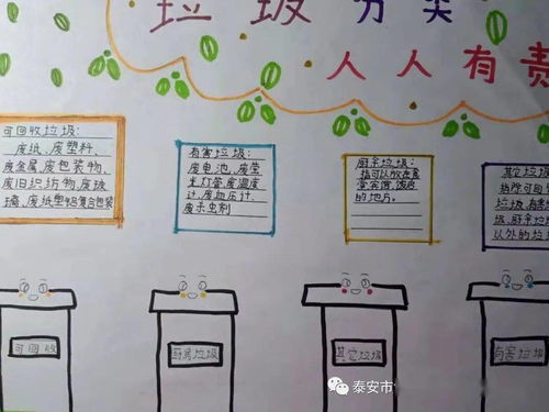 岱岳区实验小学开展小手拉大手垃圾分类齐步走主题活动