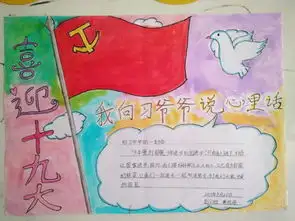 乐群小学开展喜迎十九大,我向习爷爷说句心里话优秀手抄报展览活动
